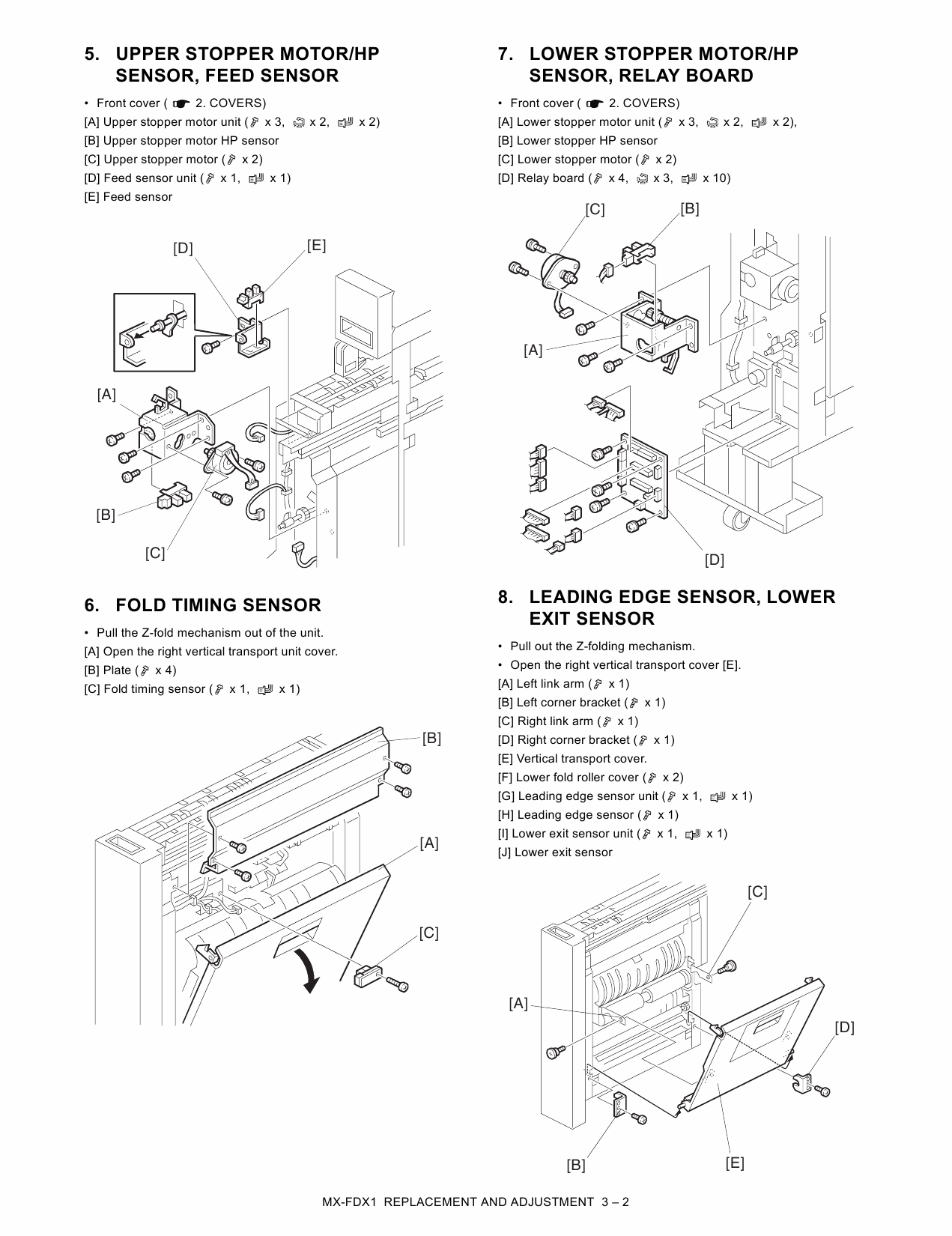 SHARP MX FDX1 Service Manual-3